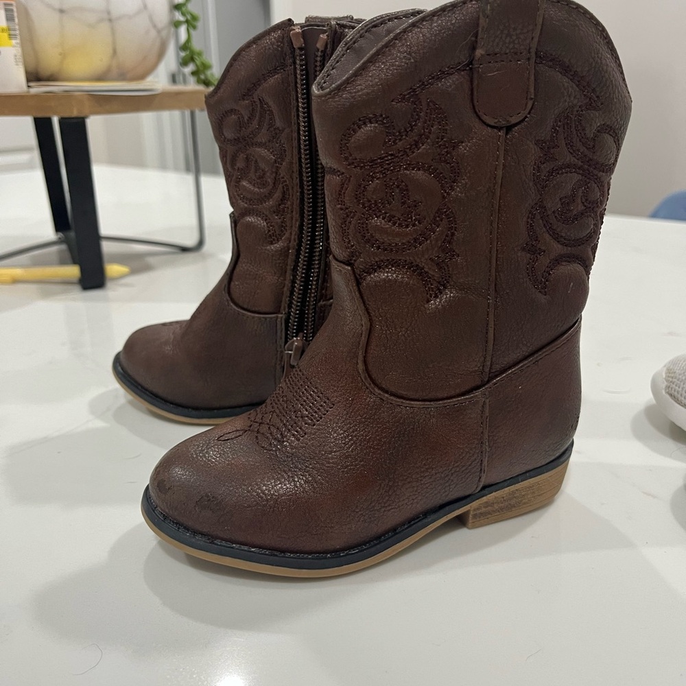 Brown Western Cowboy Boots